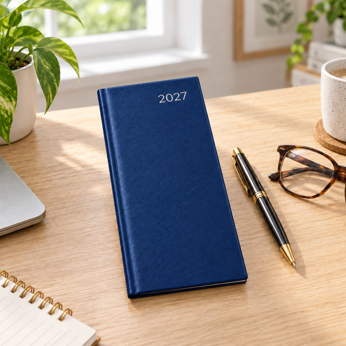 2027 Diary Slim Pocket Hardback Planner Organiser