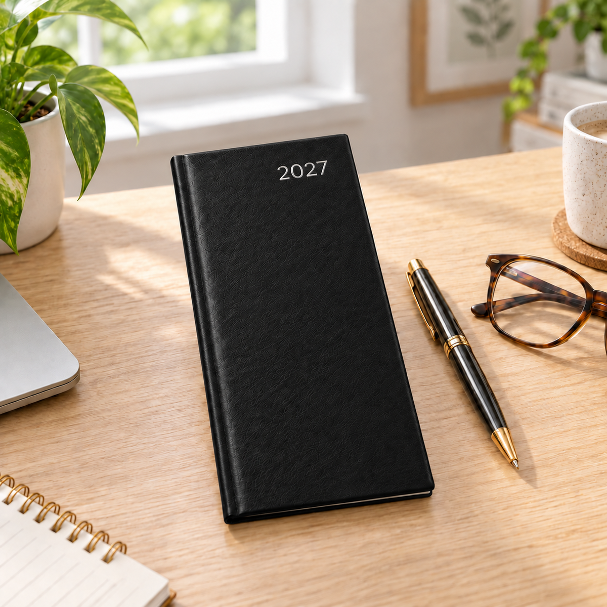 2027 Diary Slim Pocket Hardback Planner Organiser