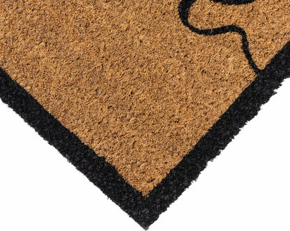 Door Mat JVL Irish Gaelic Failte Natural Coir 40 x 60 cm
