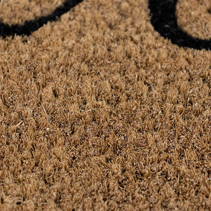 JVL Door Mat Irish Gaelic Failte Coir Natural 40 x 60 cm