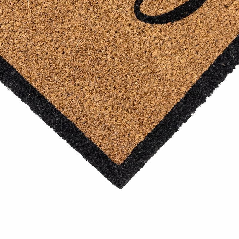 JVL Door Mat Croesco Coir Welsh/Cymru Welcome Greeting 40 x 60 cm