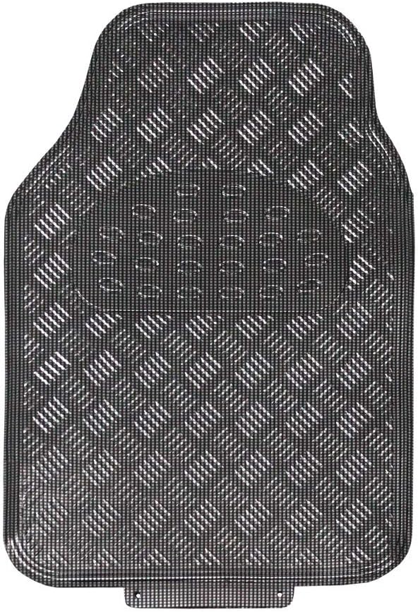 Titan - Universal 4 Piece Car Mat Set carbon