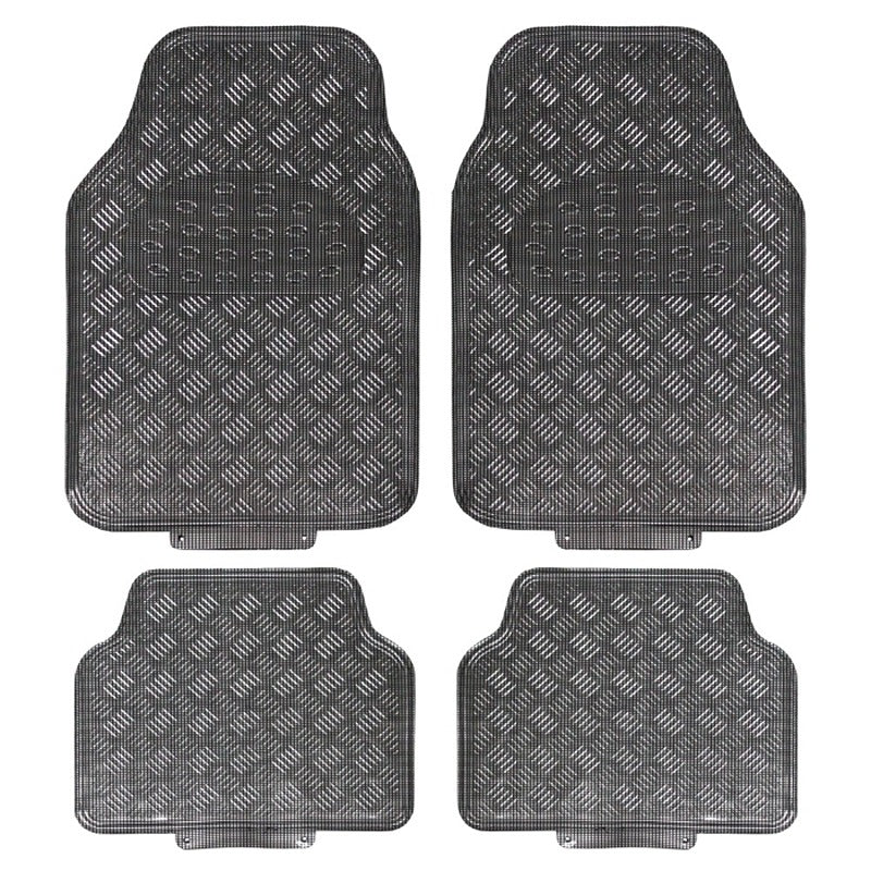 JVL Titan - Universal 4 Piece Car Mat Set carbon Car Mats