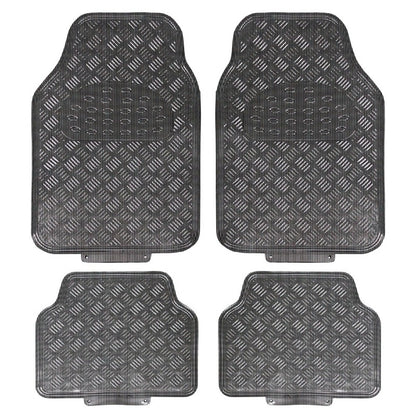 JVL Titan - Universal 4 Piece Car Mat Set carbon Car Mats
