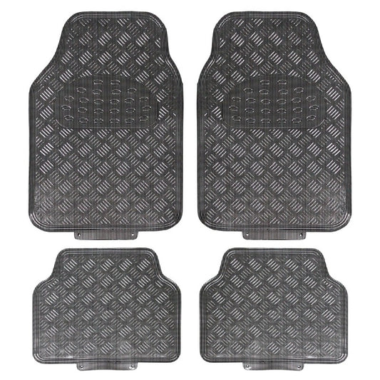JVL Titan - Universal 4 Piece Car Mat Set carbon Car Mats