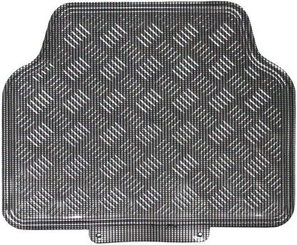 Titan - Universal 4 Piece Car Mat Set carbon