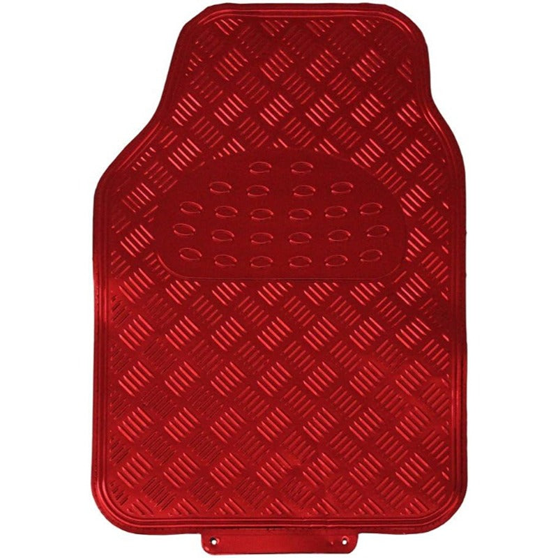 JVL Titan - Universal 4 Piece Car Mat Set Car Mats Red