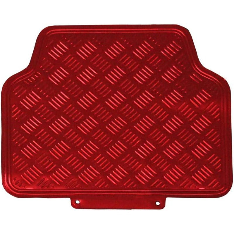 JVL Titan - Universal 4 Piece Car Mat Set Car Mats Red