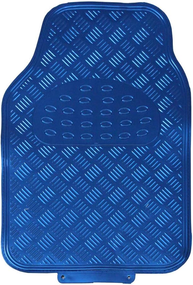 Titan - Universal 4 Piece Car Mat Set Blue
