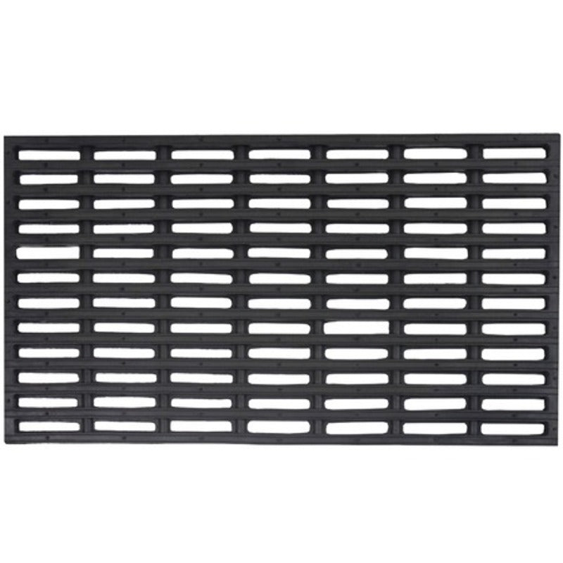 JVL Door Mat Rubber Scraper, Clean Shoes & Boots, Heavy Duty, Robusta 36x61cm