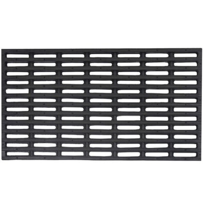 JVL Door Mat Rubber Scraper, Clean Shoes & Boots, Heavy Duty, Robusta 36x61cm