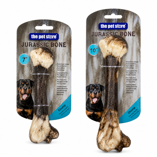 Green Jem Jurassic Bone 7" or 10" dog chew Pets