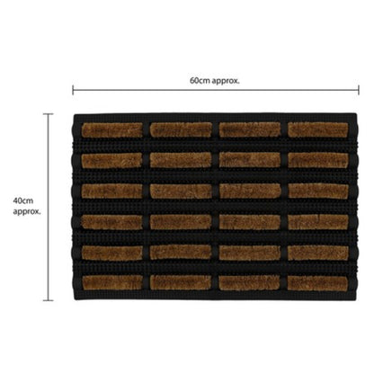 Nimbus Rubber Coir Scraper Doormat