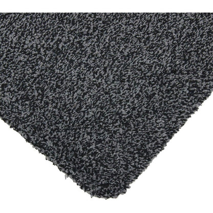 JVL Door Mat Runner Hall Doormat 50cm x Tanami Machine Washable Charcoal 150cm