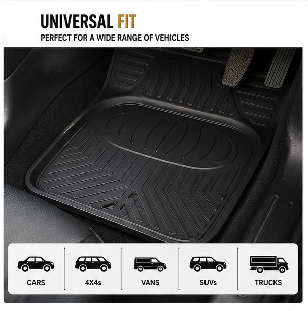 JVL Ultimat Heavy Duty Single Mat Tray 50 x 70 cm Approx