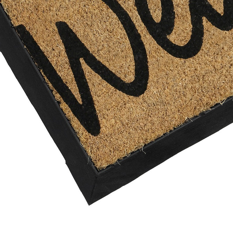 JVL Granite Coir Mat 40x70-Welcome Door Mat