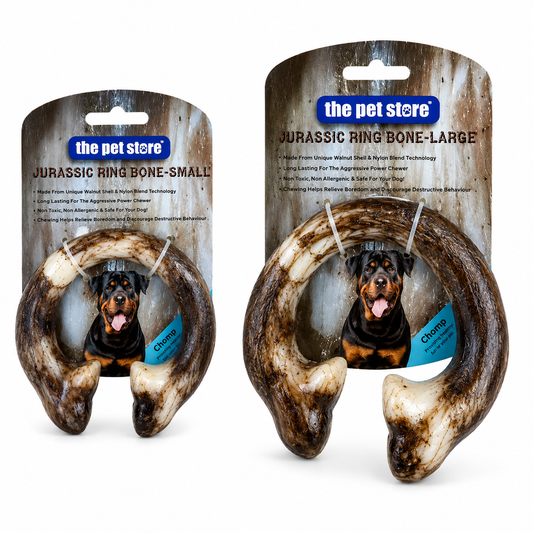 the pet Store Jurassic Dog Bone Chew for aggressive chewers Shape: Ring
