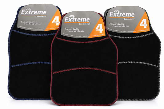 JVL Carpet Car Mat Set