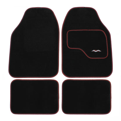 JVL Carpet Car Mat Set Style 4pc  universal