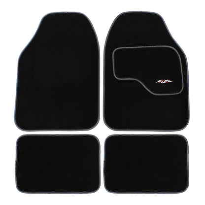 JVL Carpet Car Mat Set Style 4pc  universal