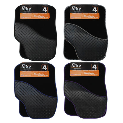 JVL Nitro Car Mat Set 4pc set Universal