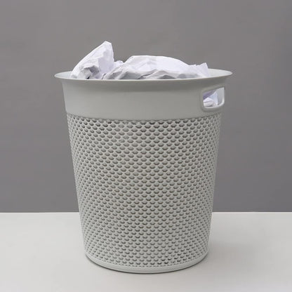 JVL Droplette Design Plastic Bin, 12L, 30 x 29cm approx.