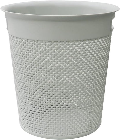 JVL Droplette Design Plastic Bin, 12L, 30 x 29cm approx.