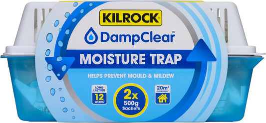 Kilrock Damp Clear Moisture Trap - 2X 500g Sachets