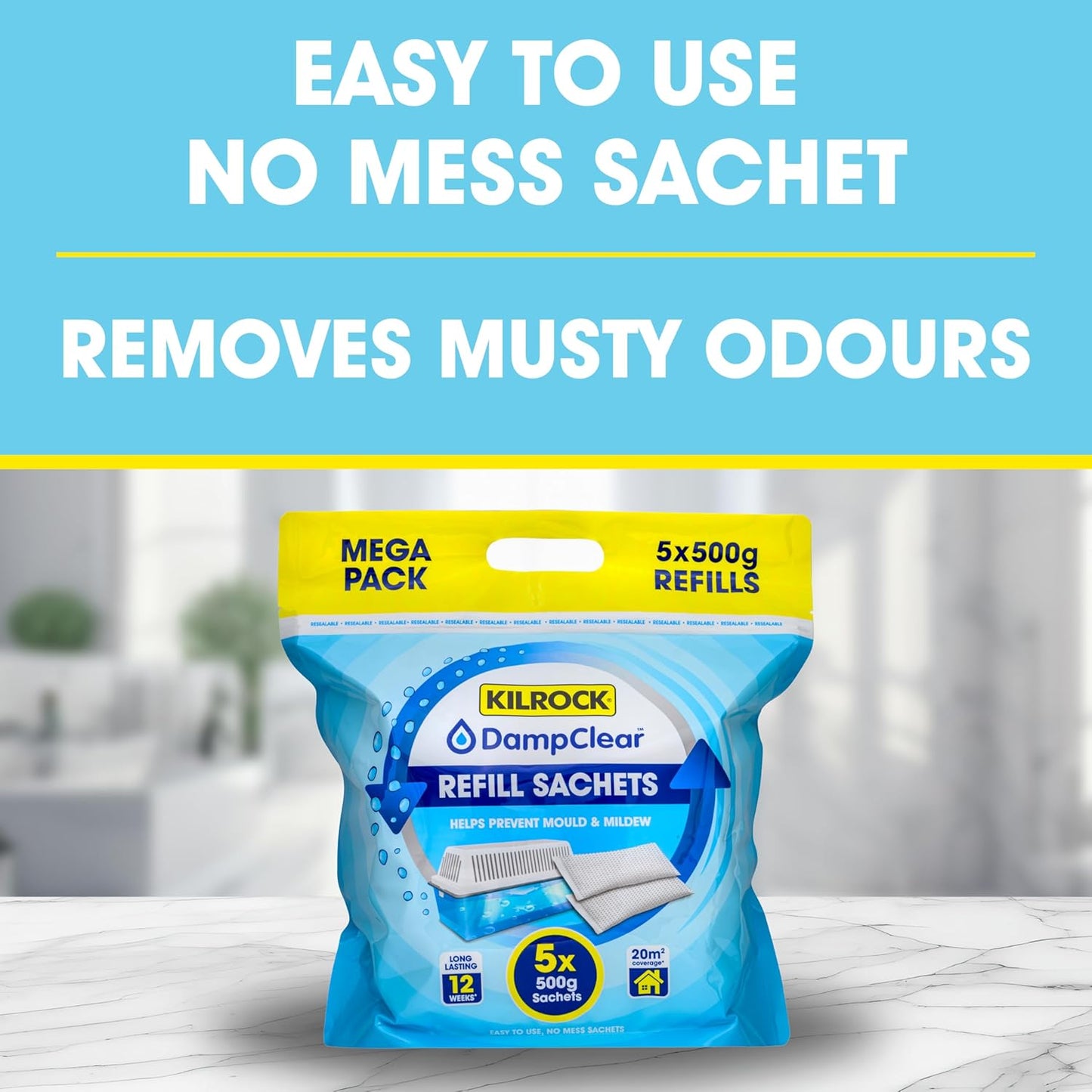 Kilrock moisture trap refil 5 x 500gm