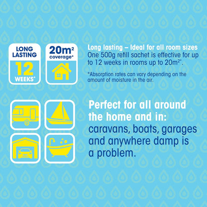 Kilrock moisture trap refil 5 x 500gm