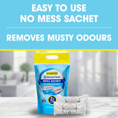 kilrock moisture trap  2 x 500gm refills