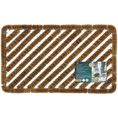 JVL Boston Scraper Mat size: 39 x 59 cm (Rectangular)