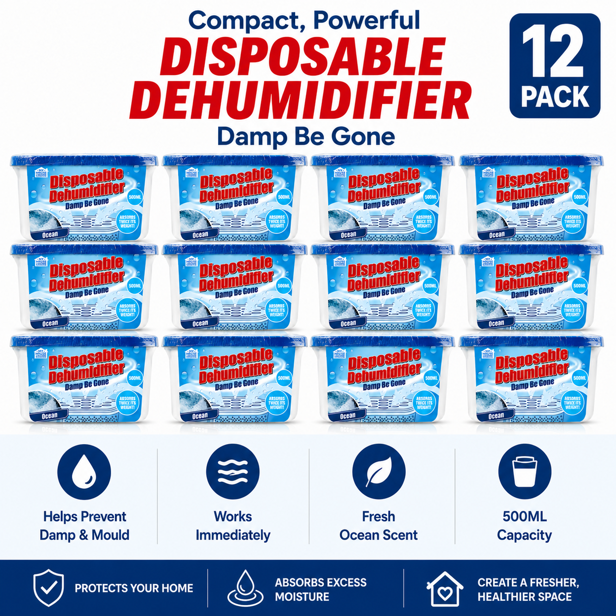 Interior Dehumidifier 500Ml HOM2973