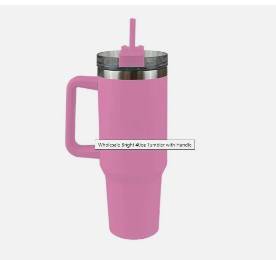 Drinking cup 40oz Tumbler with Handle insulated