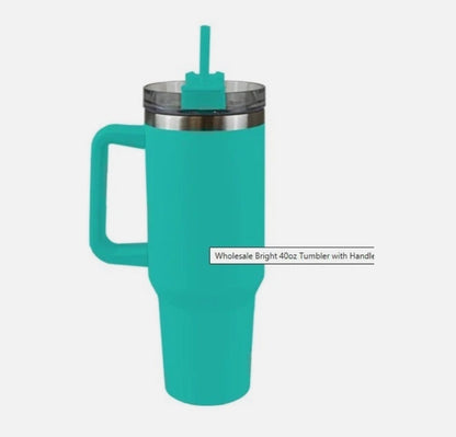 Drinking cup 40oz Tumbler with Handle insulated