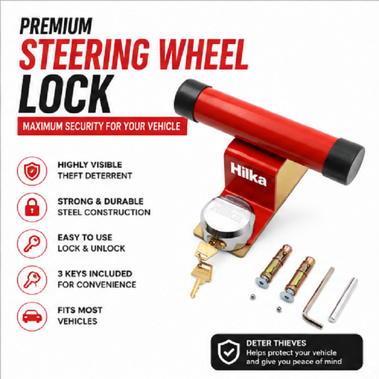 Hilka Heavy Duty Garage Door Lock Protector Security