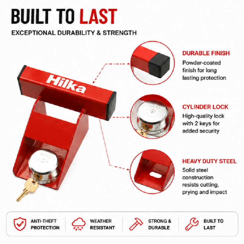 Hilka Garage door Lock Security 150mm