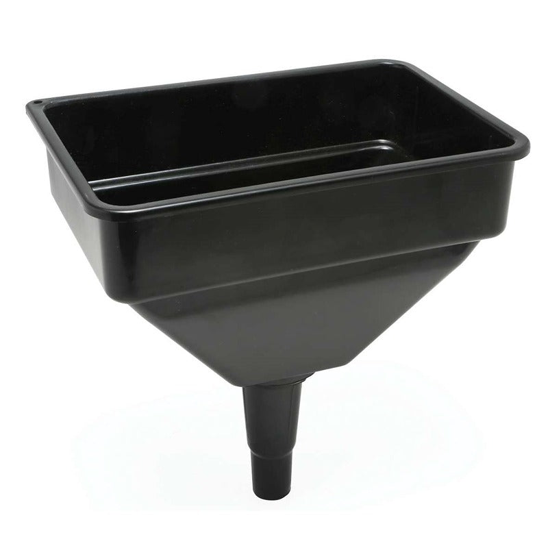 Hilka  Large Funnel with Filter black Heavty duty Plastic
