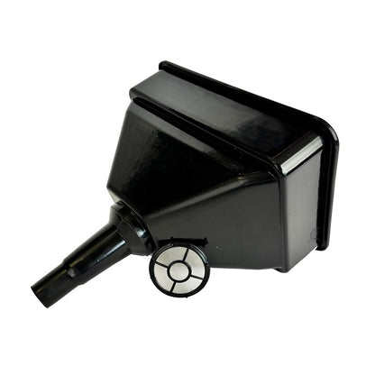 Hilka  Large Funnel with Filter black Heavty duty Plastic