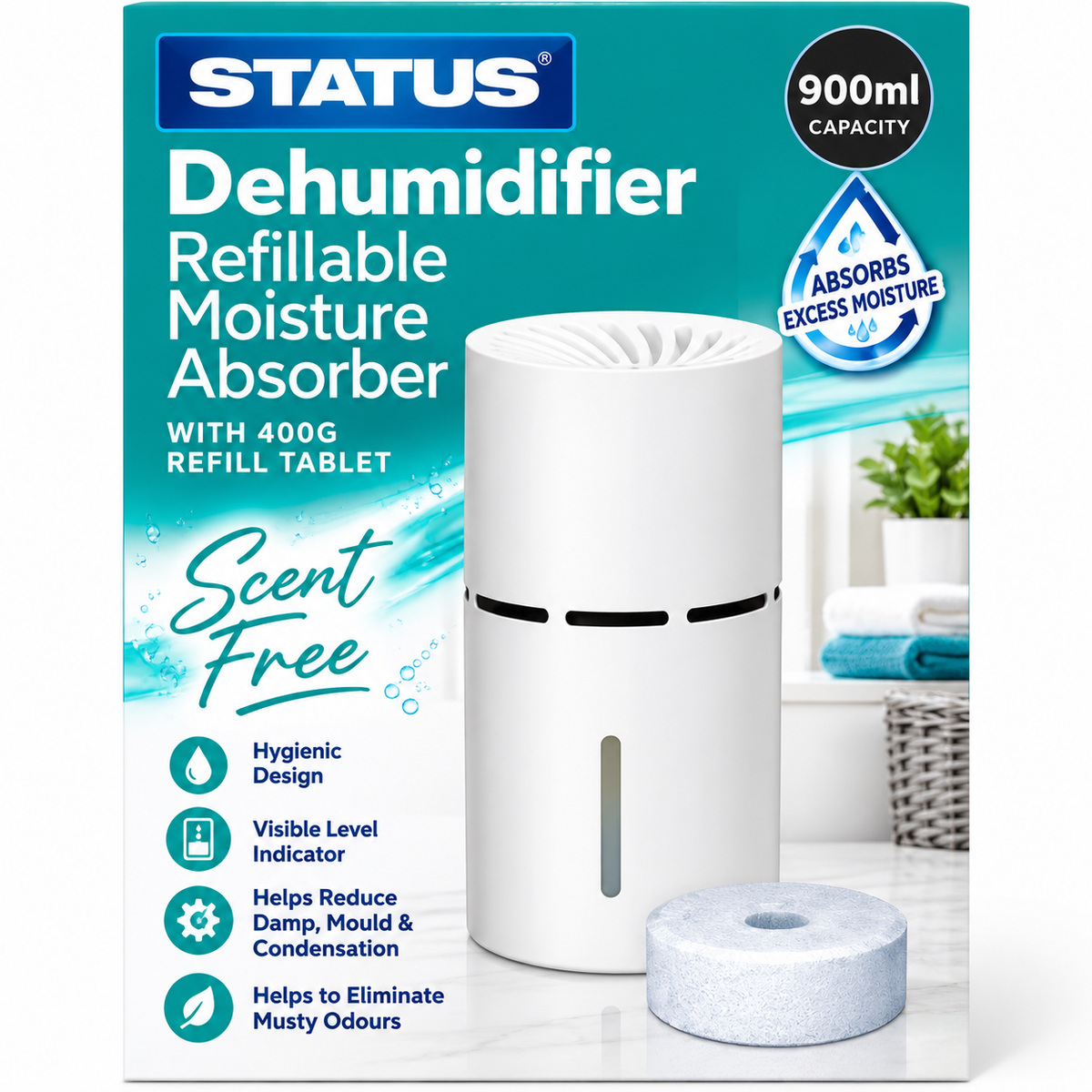 Moisture trap Aborber Dehumidifier 400gm