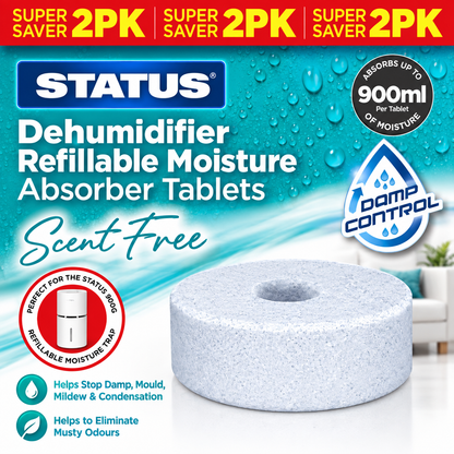 Moisture trap Absordber Dehumidifier refill pk2 400gm