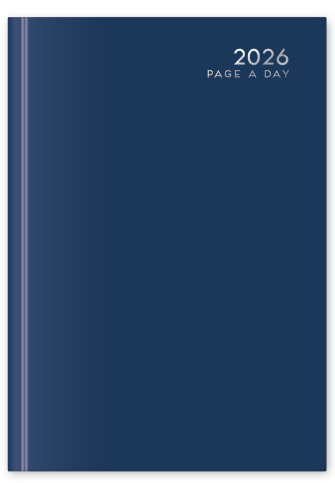 2026 Diary A5 Page a day Hardback