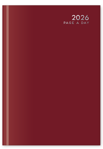 2026 Diary A5 Page a day Hardback