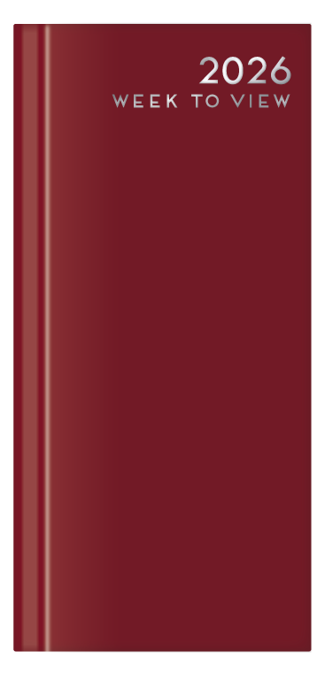 2026 Diary Slim Pocket Hardback