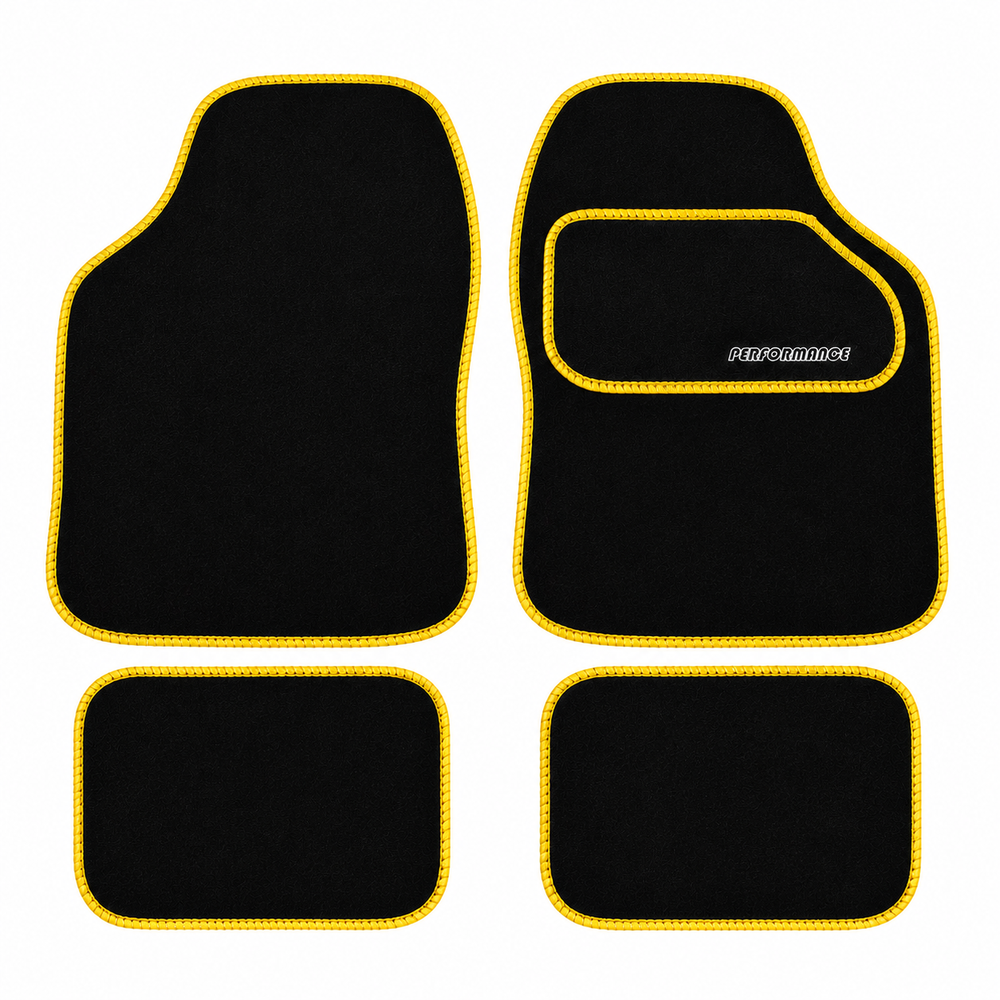 Performance Car Mat Set Carpet 4 pc set