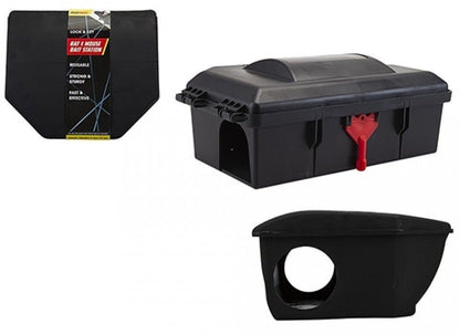 Outdoor Rat & Mouse lockable Bait Station with lock