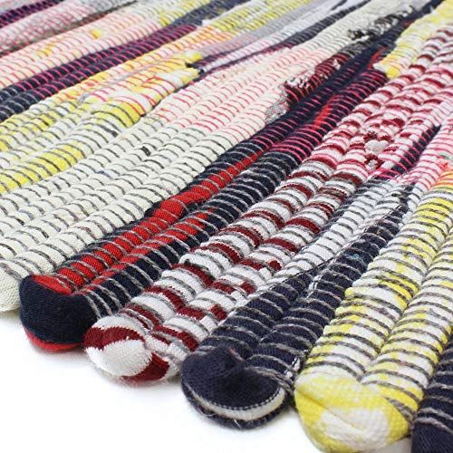 JVL Recycled Handmade Chindi Rug, 01-274-P