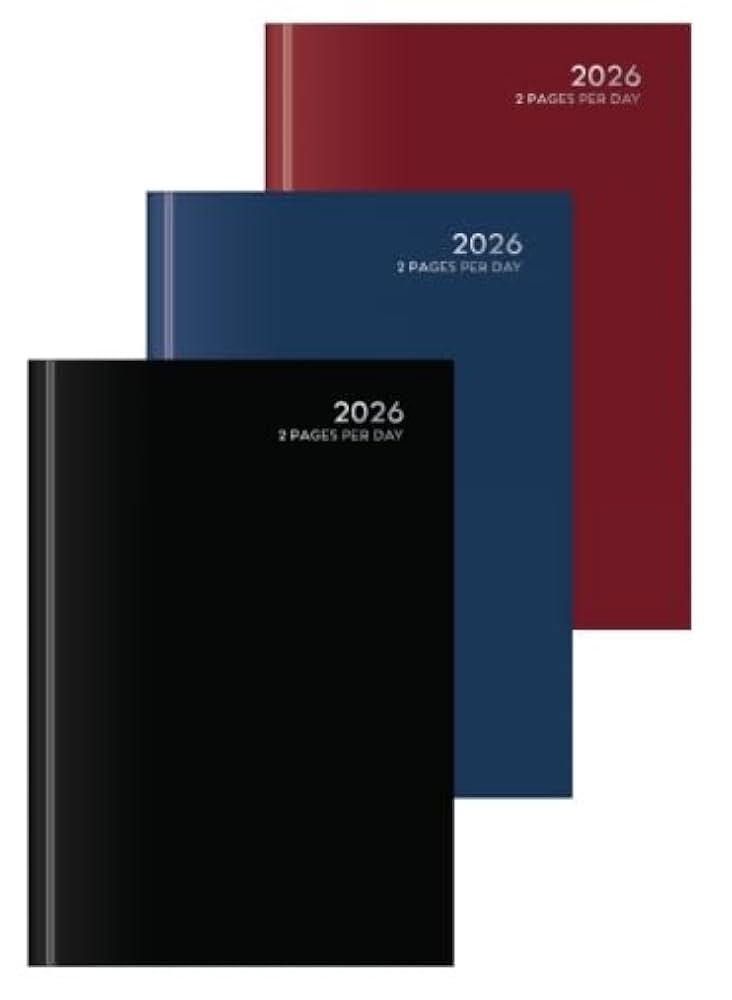 2026 Diary A5 Page a day Hardback