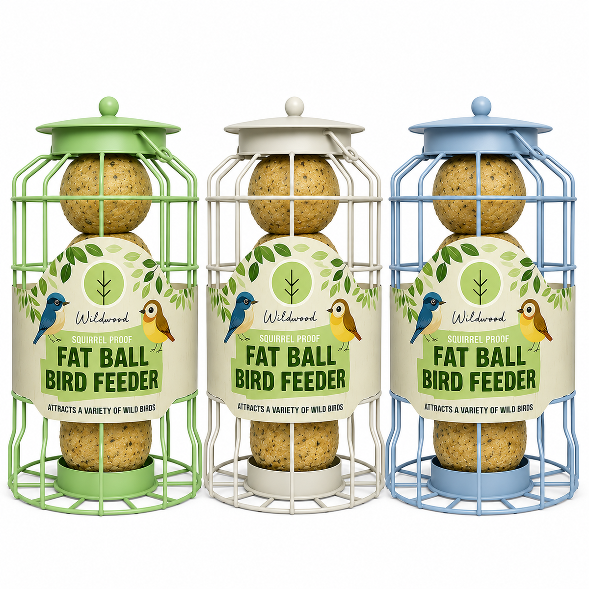 PMS Large Metal Squirrel Proof Bird Seed Feeder Bird Feeder